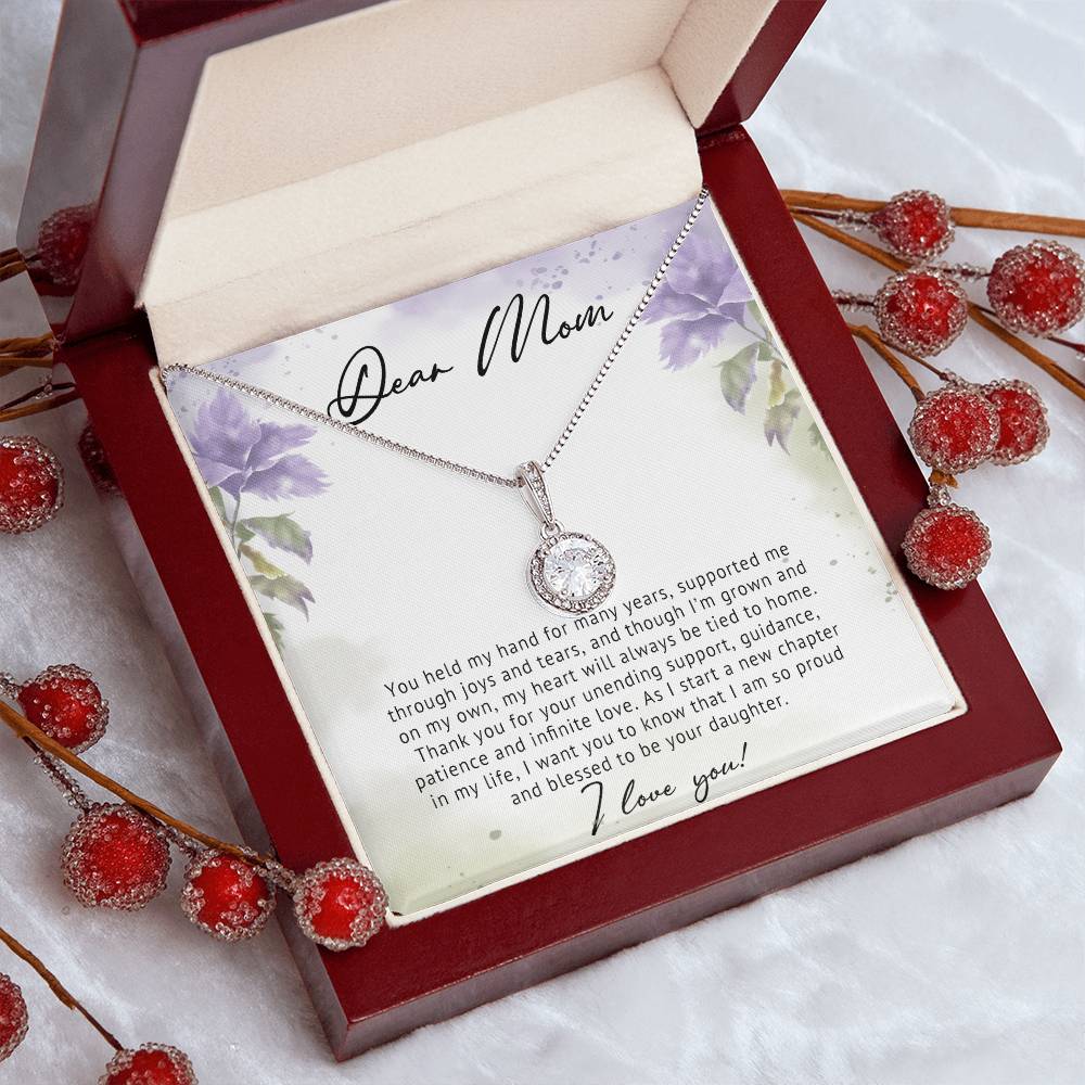 DEAR MOM - MOTHER'S DAY BEST GIFT FOR MOM - ETERNAL HOPE NECKLACE