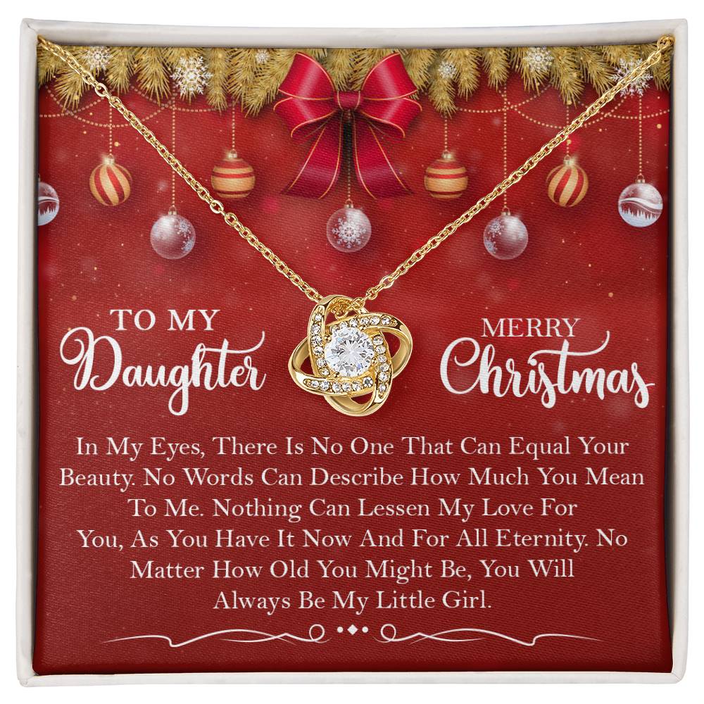 To My Daughter Merry Christmas