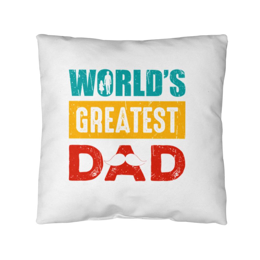 Father's Day Special Gift - Happy Father's Day - Indoor/Outdoor Pillow