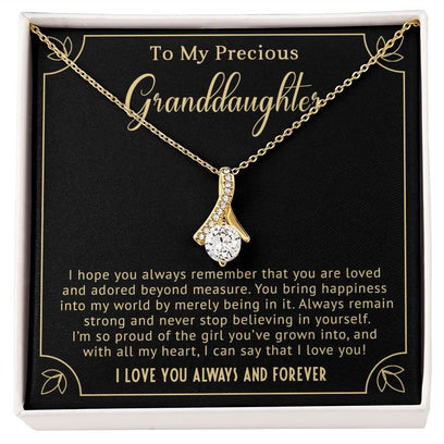 To My Granddaughter , Granddaughter Gift from Grandma,  Granddaughter Christmas Gifts, Birthday, Graduation, Gift from Grandpa, - the custom craft corner