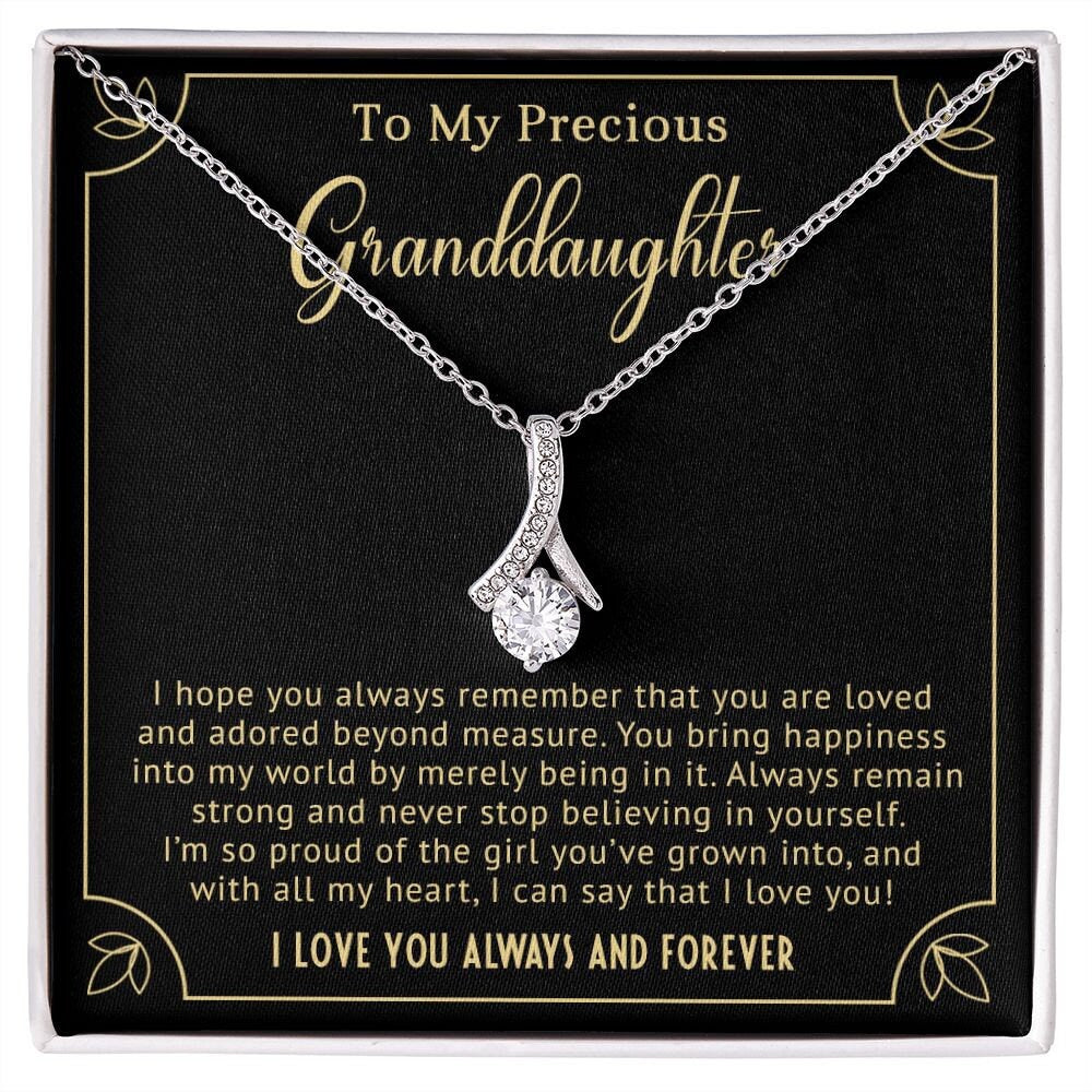 To My Granddaughter , Granddaughter Gift from Grandma,  Granddaughter Christmas Gifts, Birthday, Graduation, Gift from Grandpa, - the custom craft corner