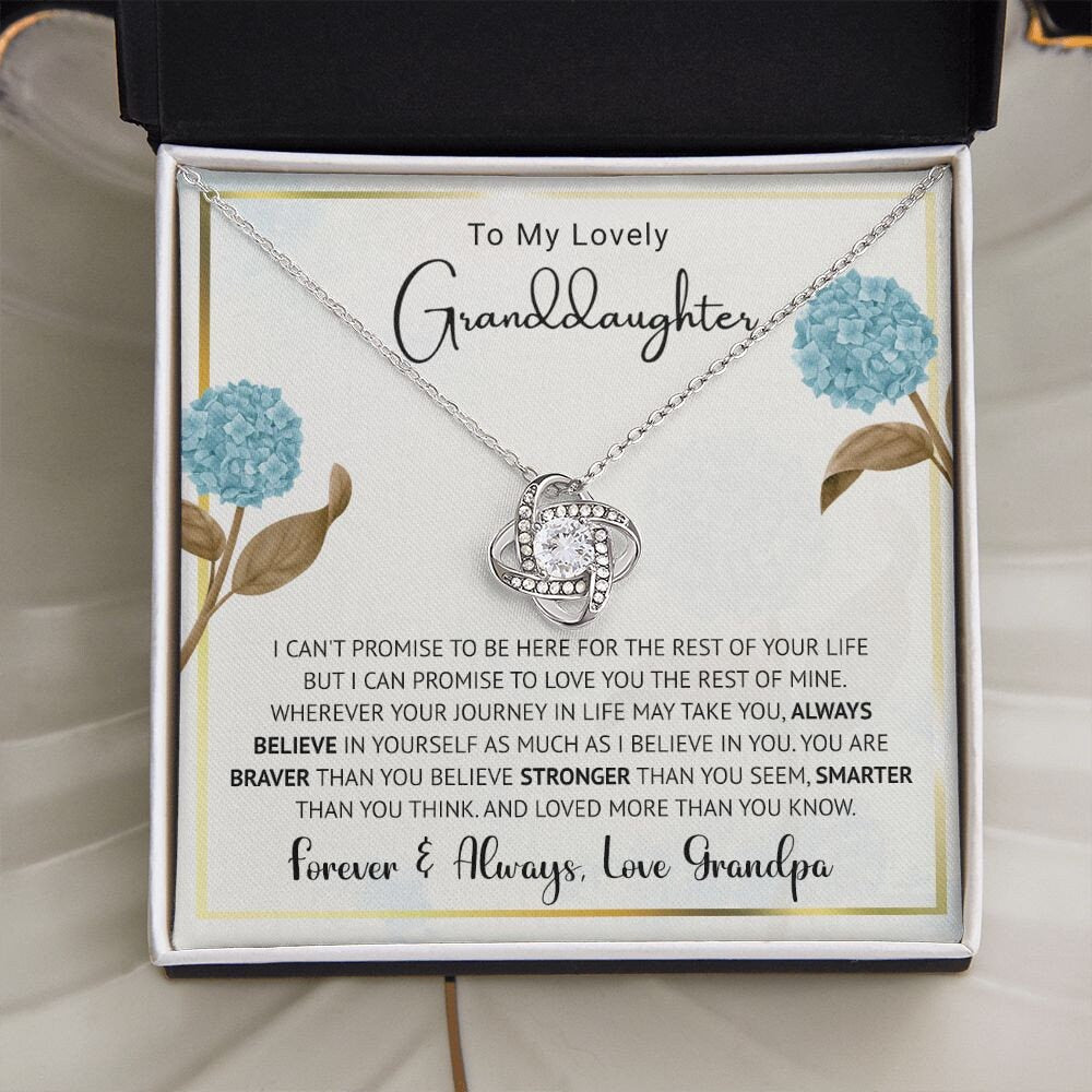 To My Granddaughter , Granddaughter Gift from Grandma, Gift from Grandpa, Granddaughter Christmas Gifts, Birthday, Graduation - the custom craft corner