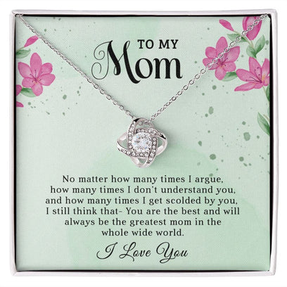 To My Mom Necklace, Mom Birthday Gift from Daughter, Mom Gift from Son, Mom Gift, Mom Necklace, - the custom craft corner