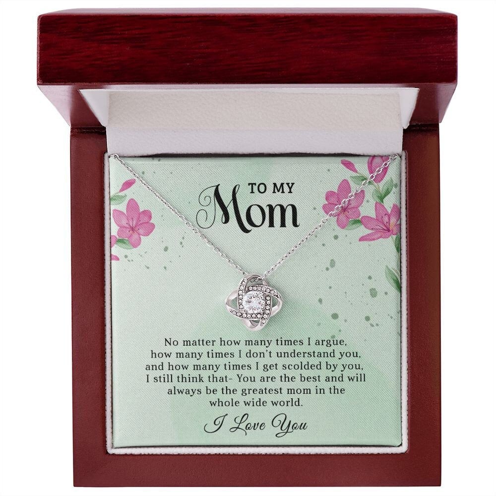 To My Mom Necklace, Mom Birthday Gift from Daughter, Mom Gift from Son, Mom Gift, Mom Necklace, - the custom craft corner