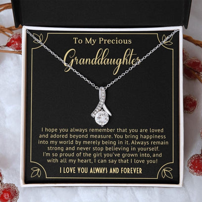 To My Granddaughter , Granddaughter Gift from Grandma,  Granddaughter Christmas Gifts, Birthday, Graduation, Gift from Grandpa, - the custom craft corner